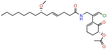 Malyngamide F acetate